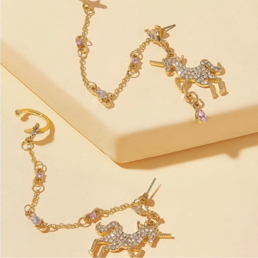 💋LAST ONE💋RHINESTONE UNICORN💋FIVE⭐️ RARED - Picture 4 of 8